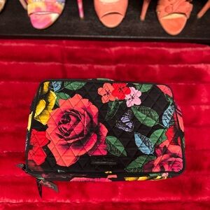 Vera Bradley Travel Cosmetic Bag - Havana Rose